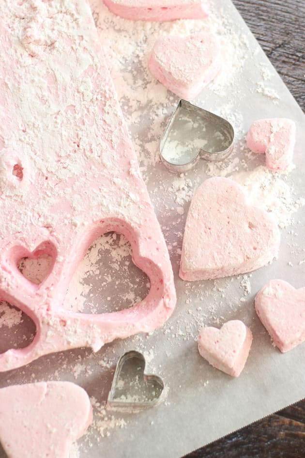 Chocolate Dipped Strawberry Marshmallows Image
