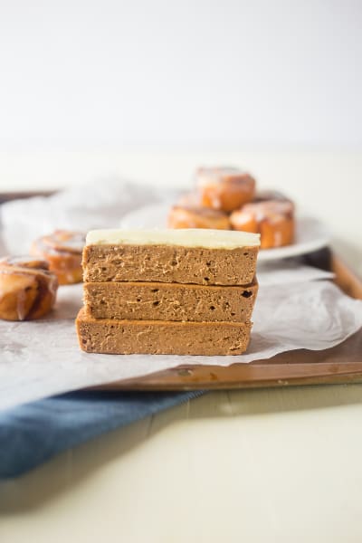 Cinnamon Roll Protein Bars Recipe Food Fanatic Making a breakfast that is equal parts delicious and nourishing can be a difficult task—but not with the right ingredients. cinnamon roll protein bars recipe