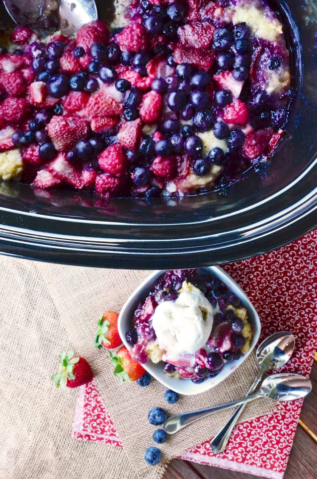 Slow Cooker Cobbler Picture