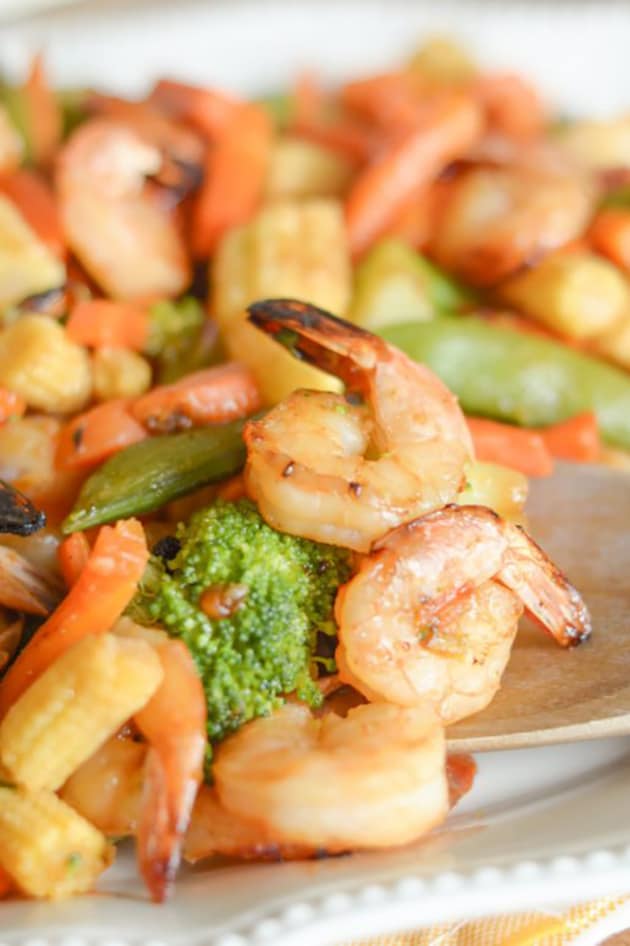 Gluten Free Air Fryer Honey Garlic Shrimp Picture
