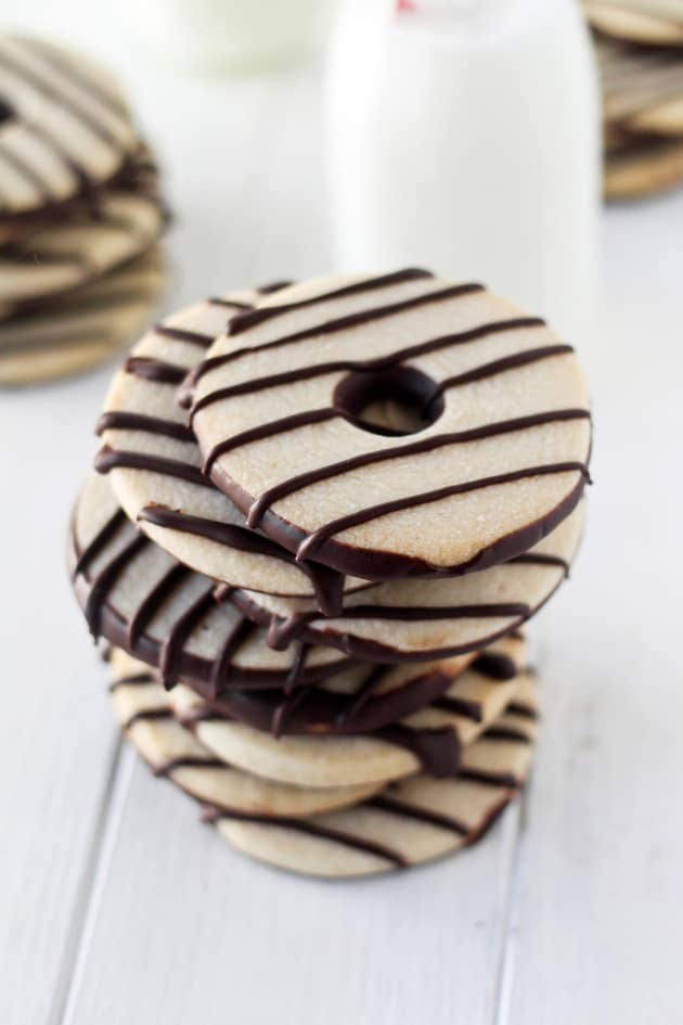 Homemade Fudge Stripe Cookies Pic Food Fanatic