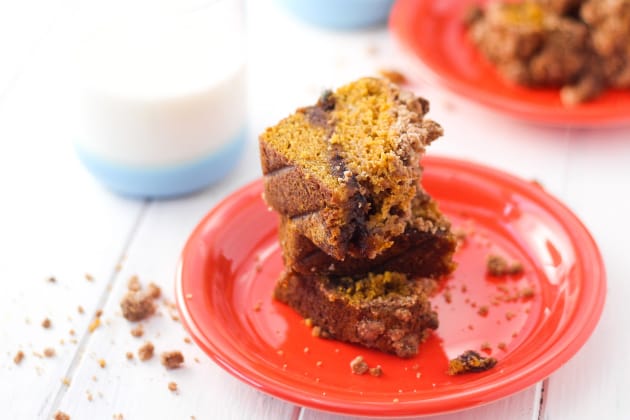 Cinnamon Roll Pumpkin Bread Photo
