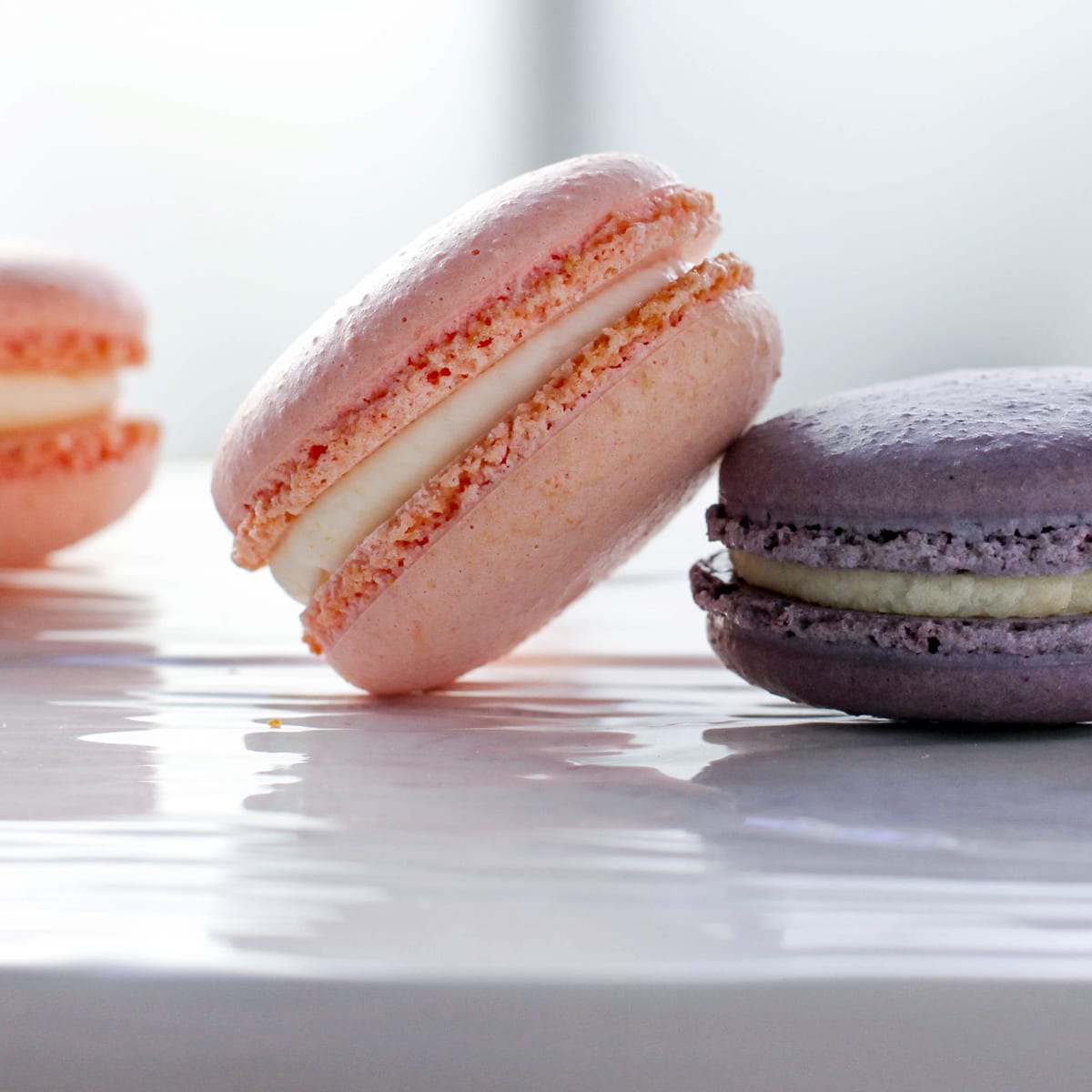 Rose Lavender Macarons Recipe Food Fanatic