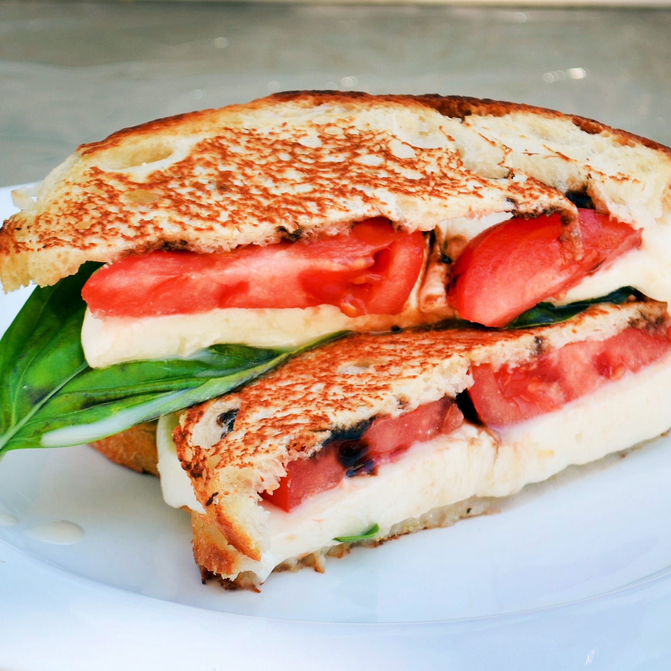 Grilled Caprese Sandwich Recipe Food Fanatic