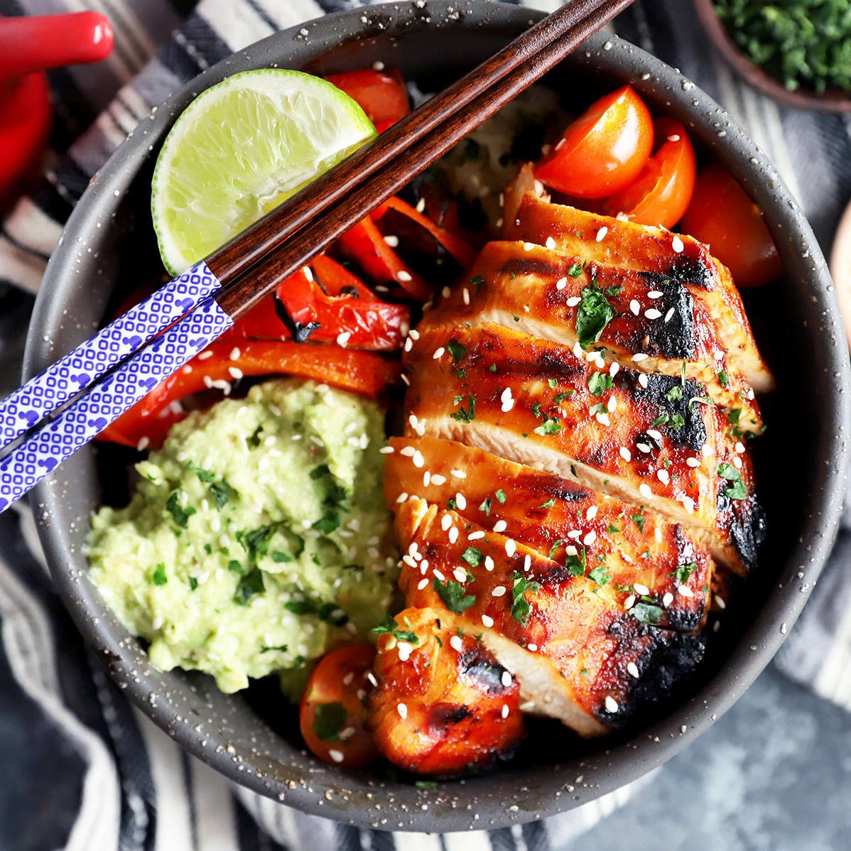Korean Spicy Chicken Rice Bowls For Two Cake N Knife