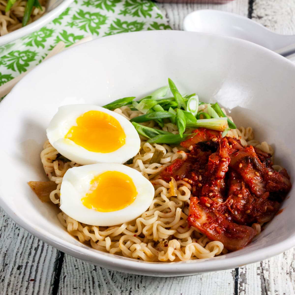 biografi Frugtbar Far Kimchi Ramen Recipe - Food Fanatic