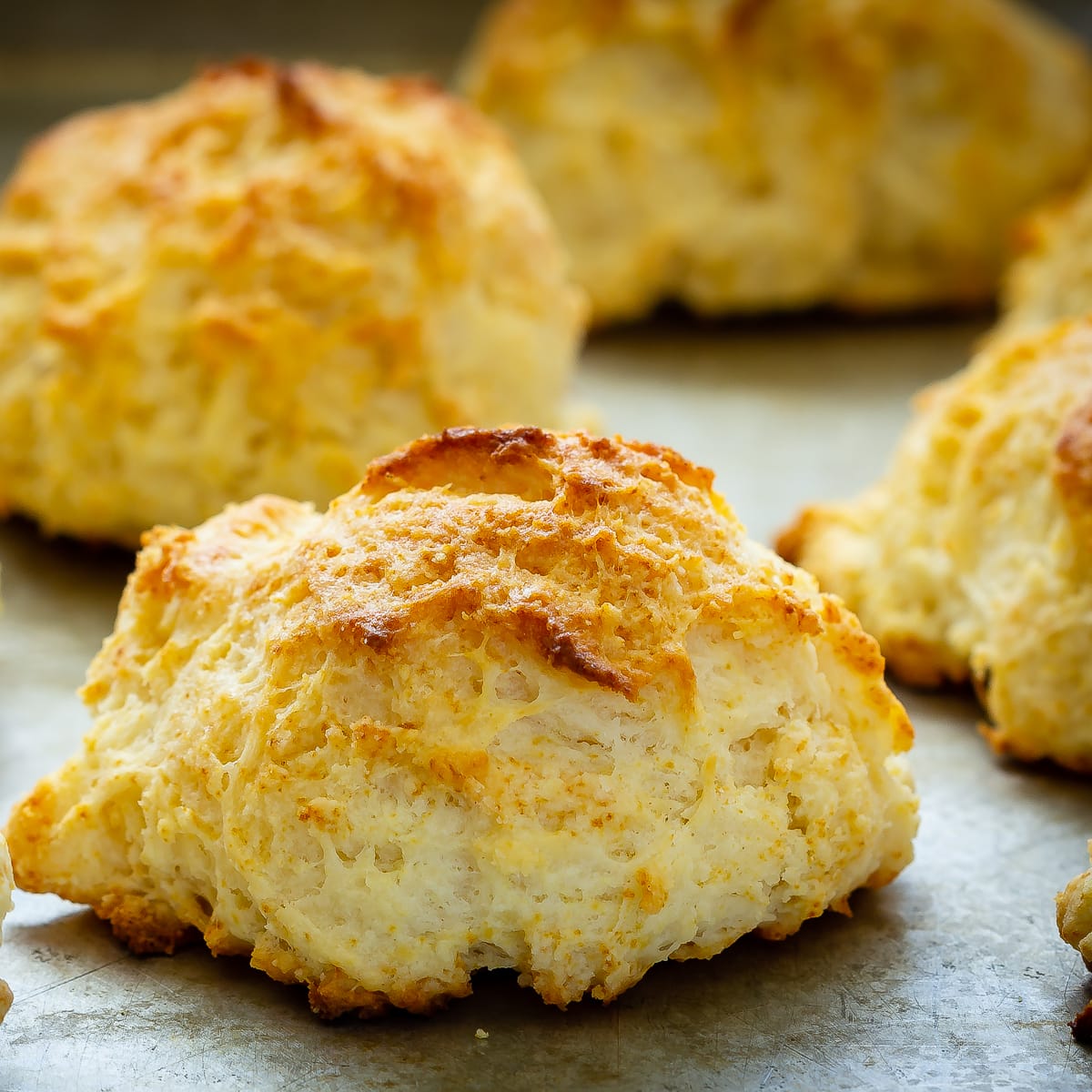 Drop Biscuits - biscuits and such