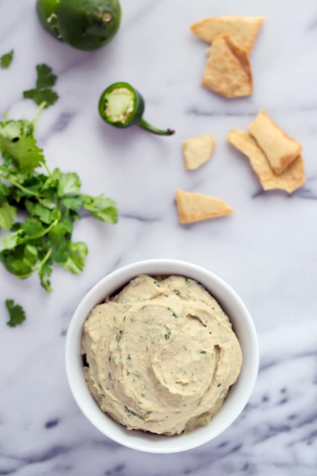 Cilantro Jalapeno Hummus Picture