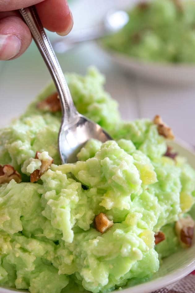 Green Jello Salad Image