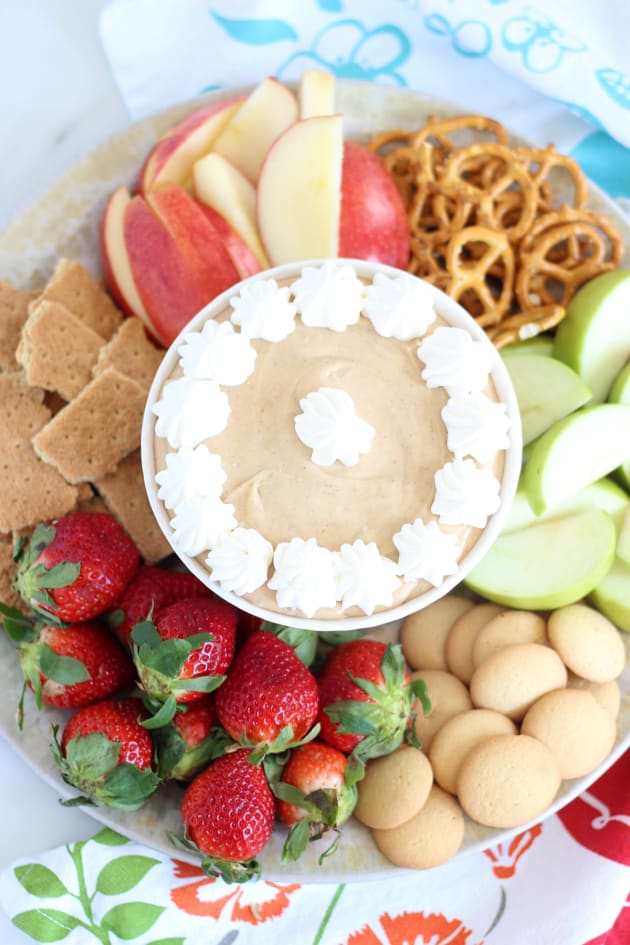 5Minute Peanut Butter Dip Food Fanatic