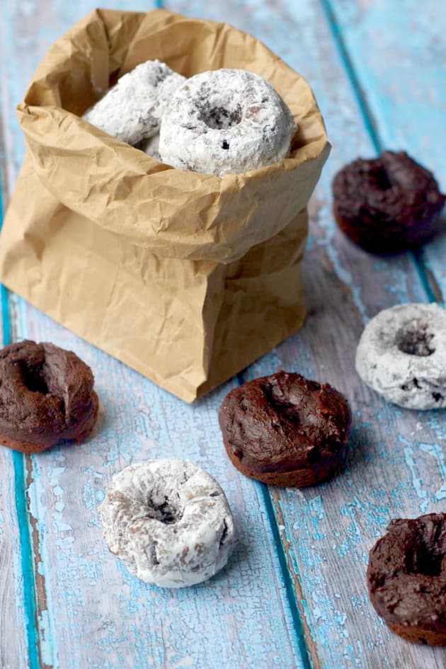 Chocolate Avocado Mini Donuts Picture