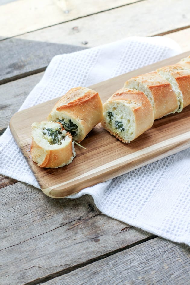 Spinach Artichoke Dip Stuffed Bread Picture