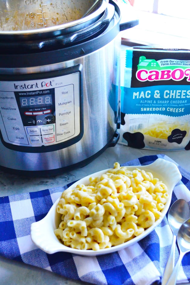 box macaroni and cheese instant pot