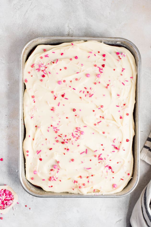 Red Velvet Sheet Cake Image