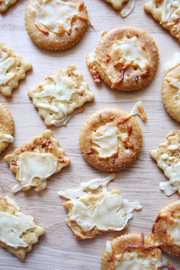 Melted Cheese Crackers Image