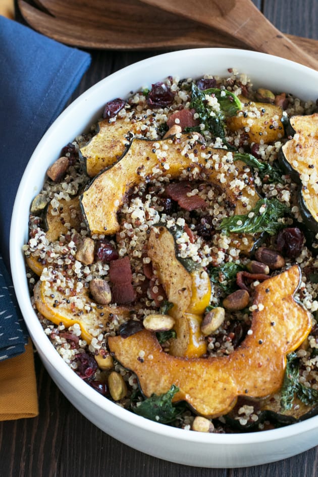 Harvest Acorn Squash Quinoa Salad Picture