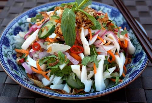 Vietnamese Squid Salad By Food Recipe Food Fanatic