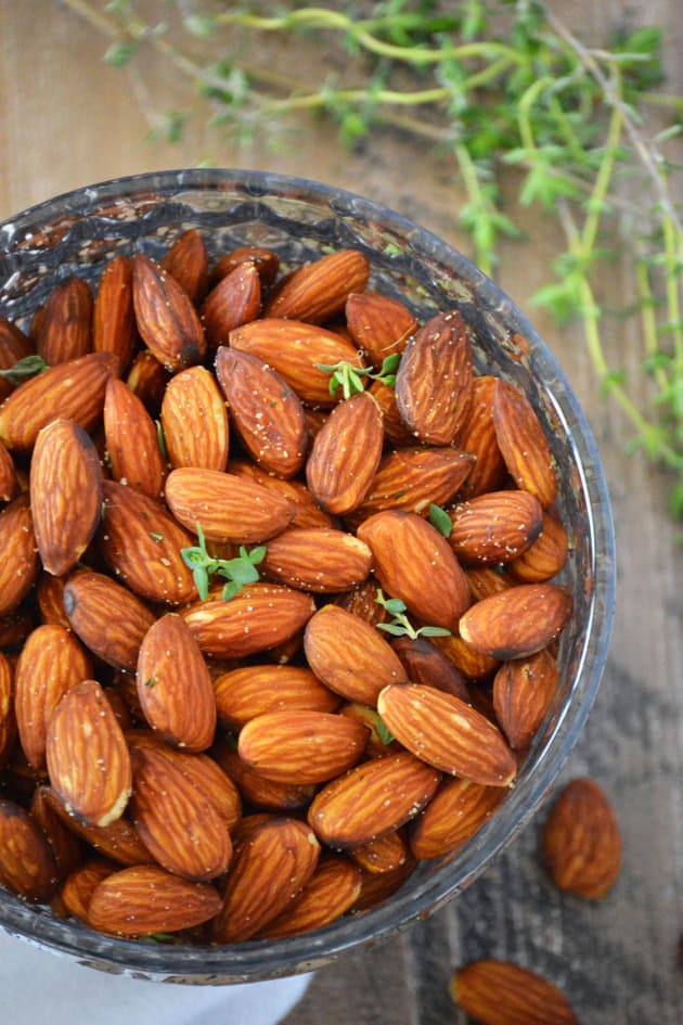Fried Almonds with Thyme Picture