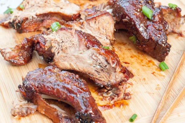 Parboiling baby back sale ribs