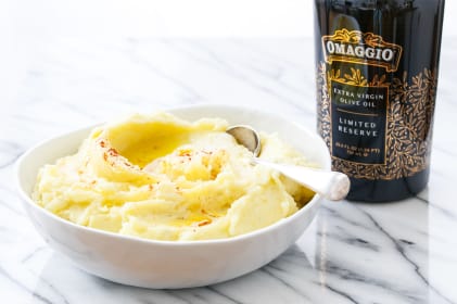 Extra Virgin Olive Oil Mashed Potatoes