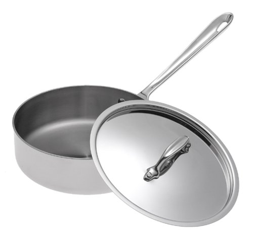 All clad stainless saute pan