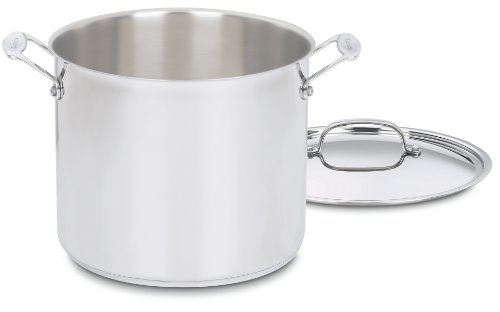 Chefs classic stainless steel cuisinart stockpot