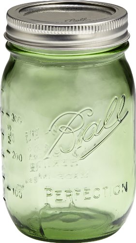 Green ball heritage collection pint jars