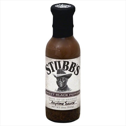Stubbs sweet black pepper anytime sauce